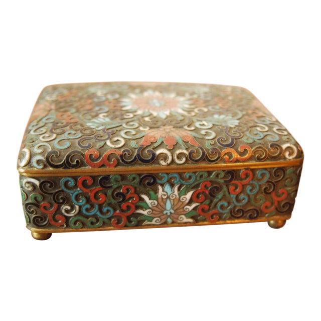 Cloisonné Box For Sale