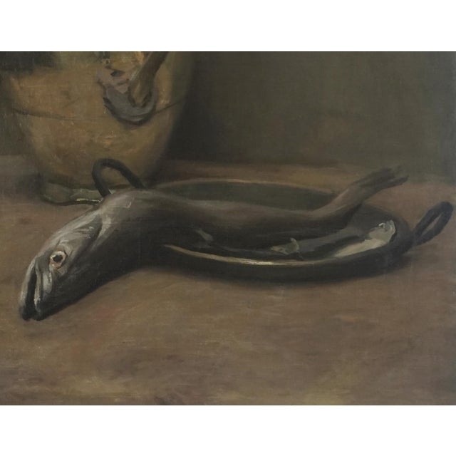 Early 20th Century Original Oil Painting in Style of William Merritt Chase For Sale In Monterey, CA - Image 6 of 8