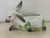 Large Italian ceramic rabbit with cabbage planter cachepot. Will be packaged and shipped by UPS professionals. Most items...
