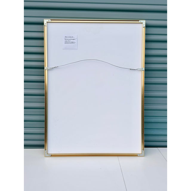 Signed David Oravez “The Emaculate Reception” Mixed Media Spray Paint Print – Boise Idaho Artist, Framed Contemporary Art For Sale - Image 11 of 12