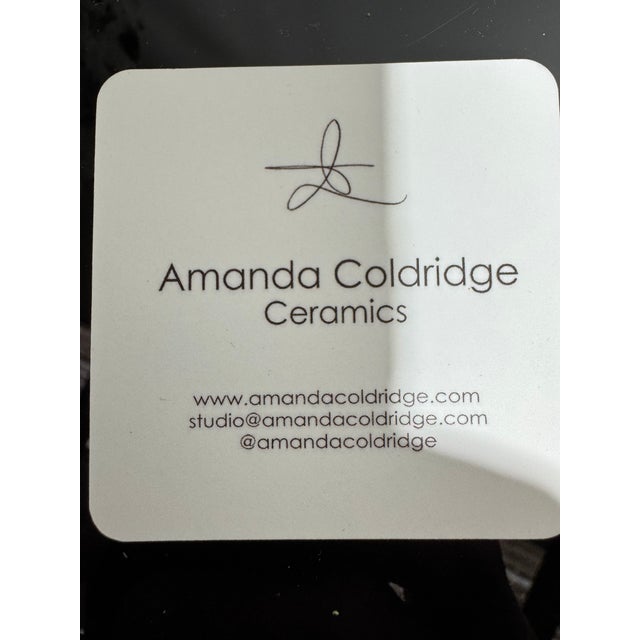 Handcrafted ceramic piece by Amanda Coldridge, a Cotswolds artist.