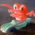 Go by Josh Talbott | Acrylic on Canvas of a toy car with a monster head For Sale