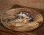 19th Century Hand Painted Porcelain Wall Platter With Cat Stamped j.p. France For Sale - Image 9 of 12