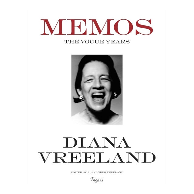 Diana Vreeland Memos: The Vogue Years Hardcover by Vreeland Alexander Fashion For Sale