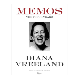 Diana Vreeland Memos: The Vogue Years Hardcover by Vreeland Alexander Fashion