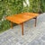 1980s Large Mid Century Danish Modern Teak Extension Dining Table For Sale - Image 11 of 12