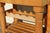 Vintage I. Magnin Solid Wood Butcher Block Baker’s Rack Kitchen Workbench For Sale - Image 11 of 18