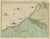 Antique Map of the French Coast, 1720 For Sale - Image 3 of 5