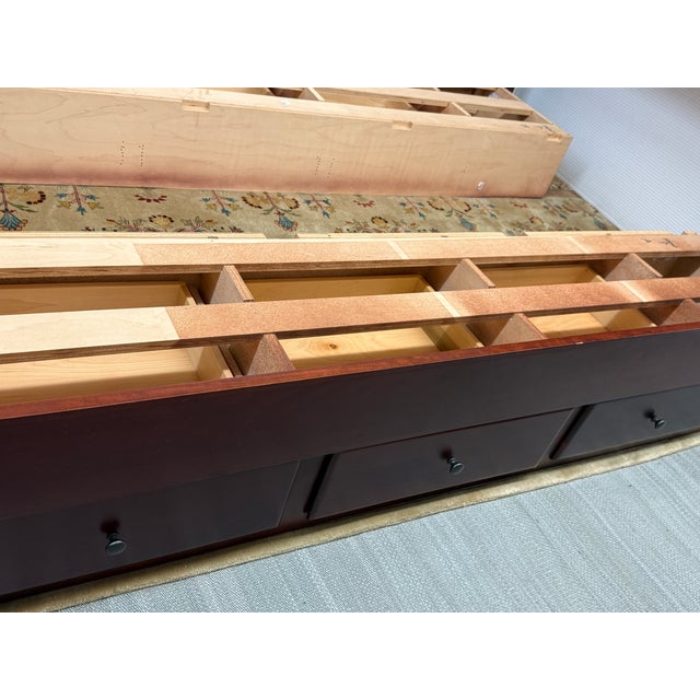 Queen Size Stuart David Storage Bed Frame For Sale - Image 11 of 18