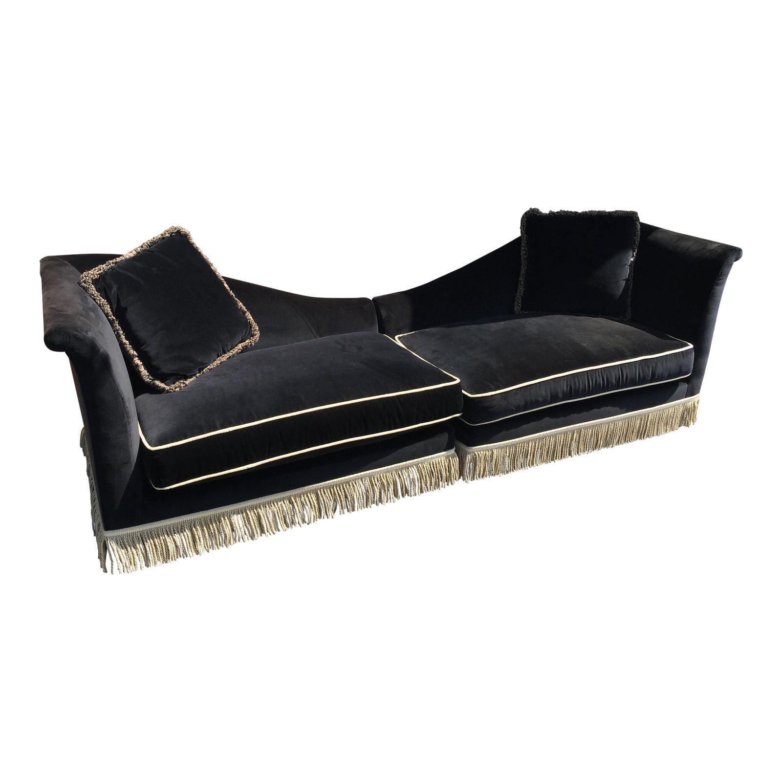 Baker Furniture Milling Road Chaise Lounges A Pair Chairish