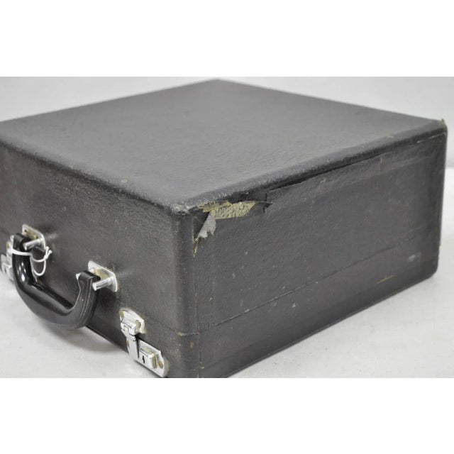 Vintage Royal De Luxe Deluxe Touch Control Manual Typewriter With Carrying Case For Sale - Image 10 of 15