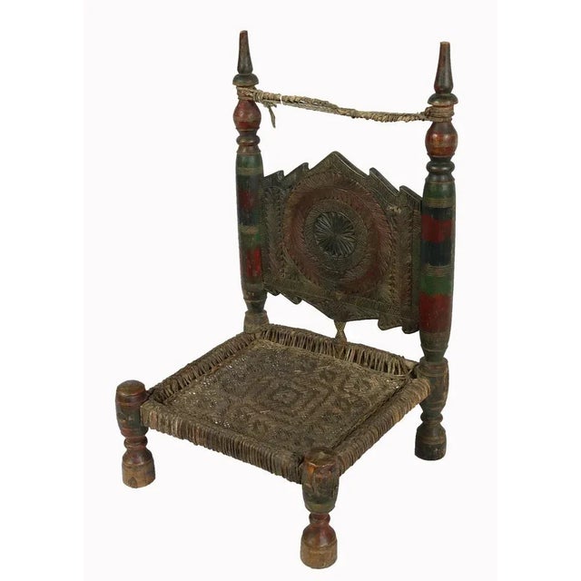 1920s Low Cedar Chair, 1920s For Sale - Image 5 of 13