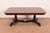 Baker Furniture Regency Banded Mahogany Double Pedestal Extension Dining Table, Newly Refinished For Sale - Image 9 of 17