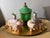 Ceramic Pair of Chinese Export Famille Rose of Enameled Elephant Candlestick or Josh Sticks, Early 20th C. For Sale - Image 7 of 10