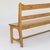 Brown Vintage Ash Wood Benches, Set of 2 For Sale - Image 8 of 10