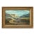 Signed American Mountain Landscape Oil on Canvas For Sale