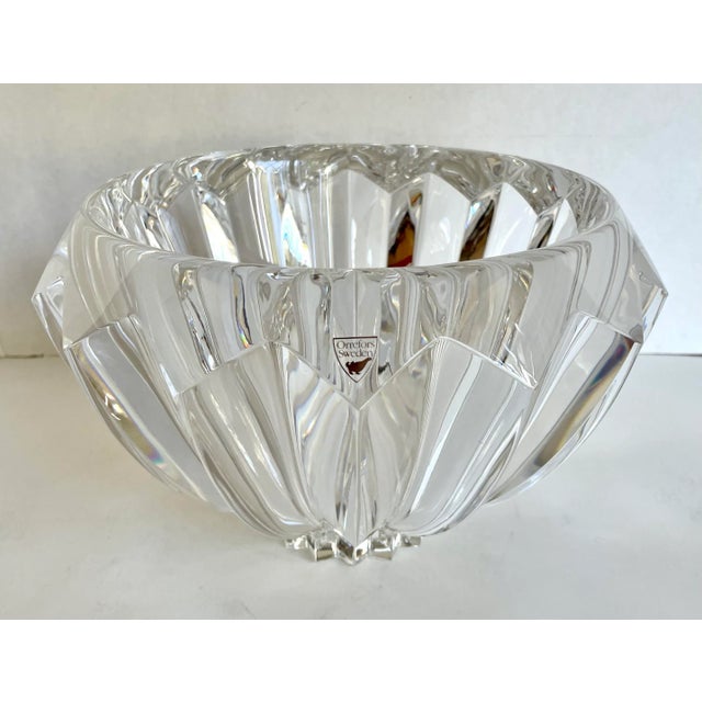 Vintage Orrefors Crystal "Zodiac" Signed Bowl For Sale - Image 10 of 10