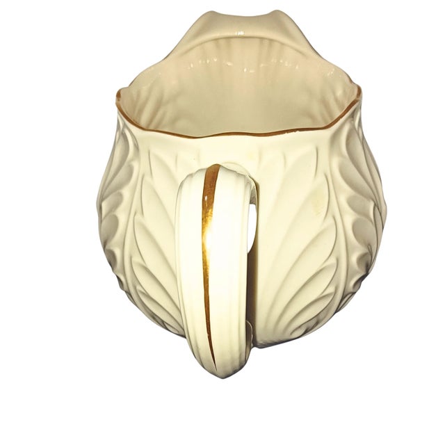 Lenox Vintage Lenox Acanthus or Cottage Pattern Pitcher With Ice Lip For Sale - Image 4 of 11