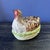 Mottahedeh Vintage Mottahedeh Bird on Nest Lidded Figurine Stately Homes Sir Humphrey Trinkle Box For Sale - Image 4 of 9