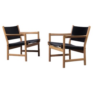 Set of Armchairs attributed to Alf Svensson, Sweden, 1960s For Sale