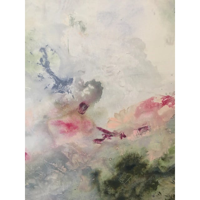 2010s Abstract Floral Original Painting, Fairie Land For Sale - Image 5 of 8