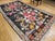 Vintage Caucasian Karabagh Kilim, Flat-Woven Wool, Allover Floral Pattern, Chocolate & Red, 7x13 For Sale - Image 15 of 15
