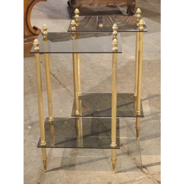 Pair of Maison Baguès Style Side Tables From France, 1970s For Sale - Image 14 of 18