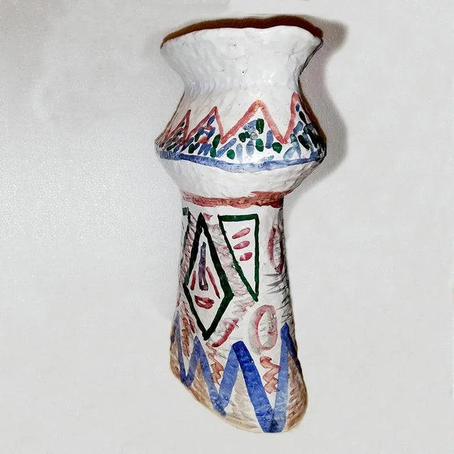 Mid-Century Italian Terracotta Vase by Nereo Boaretto For Sale - Image 4 of 9