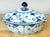 Royal Copenhagen Blue Fluted Half Lace Tureen with Lid 200CL For Sale - Image 11 of 12