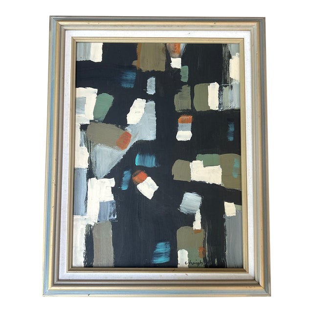 Contemporary Original Abstract Painting by Stephen Heigh “New Beginning” For Sale
