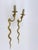 Vintage Cast Brass Cobra Wall Lamps from Maison Jansen, 1960s, Set of 2 For Sale - Image 15 of 18