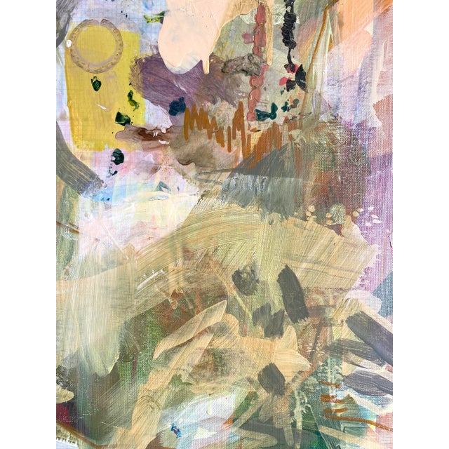 Contemporary "New Day" 2022 Framed Painting by Jessalin Beutler For Sale - Image 3 of 5