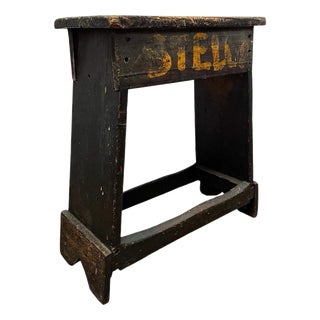 Industrial Factory Workers Stool, 1950 For Sale