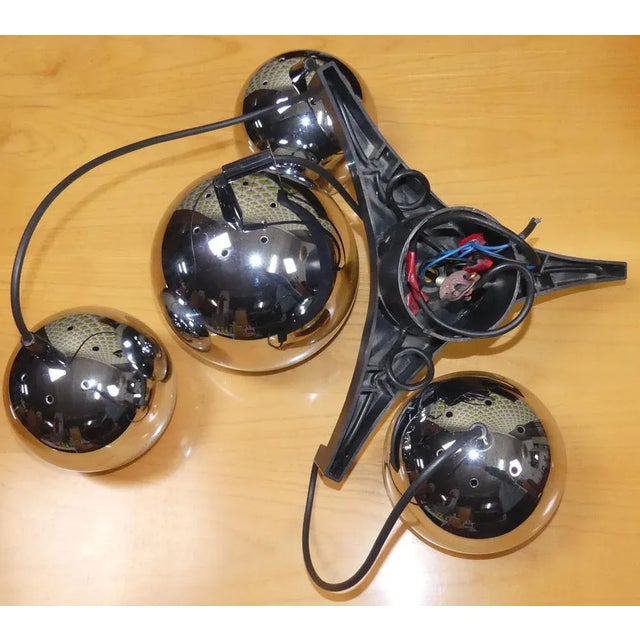 Space Age Chrome Cascade Lamp, 1970s For Sale - Image 6 of 9