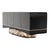 Art Deco "California" Credenza With Bronze and Stainless Steel, Handmade For Sale - Image 3 of 7