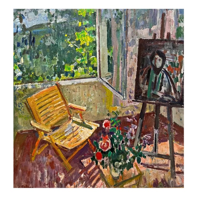 Gleb Savinov Veranda Window, Summer, 1983 For Sale