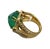 A bold and captivating expression of color and brilliance, this vintage style ring features an impressive 8.00 carat...