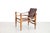 1960s Safari Chair in Oak and Leather by Aage Bruun, 1960s For Sale - Image 5 of 7