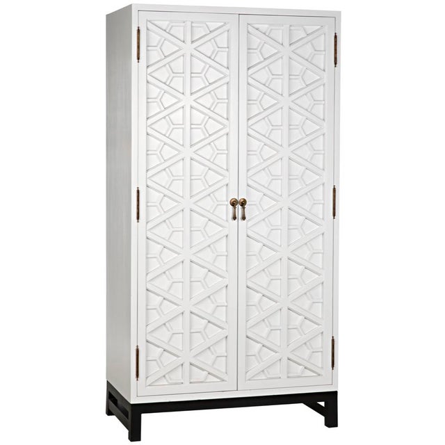NOIR Small Maharadscha Hutch, Solid White For Sale - Image 13 of 13