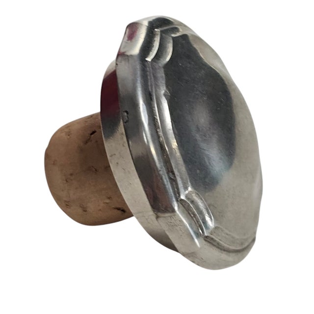 Early 20th Century Saint Louis Ruby Red Crystal Hunting Scene Flask — Stag & Geese Engraving 6.5" For Sale - Image 12 of 14