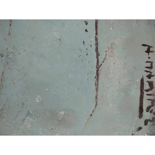 Aqua Hector Ramirez Ortega, Composition, 1990, Mixed Media For Sale - Image 8 of 9