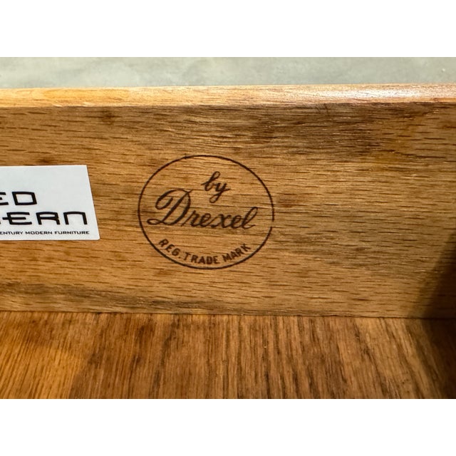 Refinished Kipp Stewart Declaration Walnut Nightstands - A Pair For Sale - Image 10 of 10