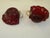 Early 20th Century Desert Bowls Venetian Glass Deep Red Delicate Gold Gilding Likely Salviati Pair - Set of 4 For Sale - Image 4 of 15
