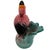 1986 Tropical Pink Flamingo Ceramic Tabletop Bud Vase Set by Five & Dime For Sale - Image 4 of 5