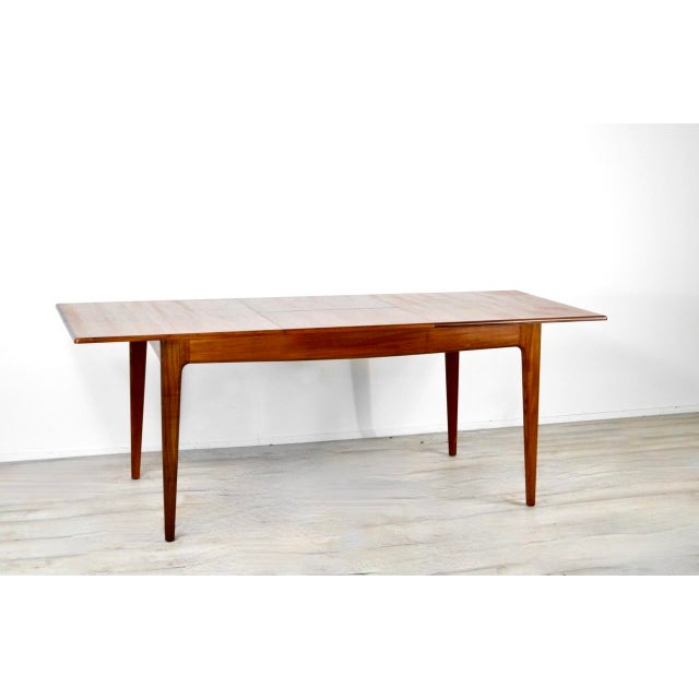 Mid-Century Modern Mid-Century Modern Teak Dining Table attributed to John Herbert for A. Younger Ltd., 1960s For Sale - Image 3 of 9