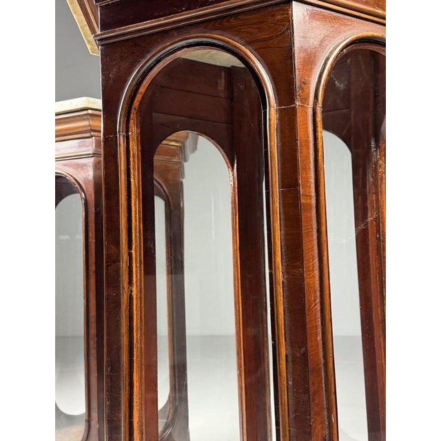 White 19th Century Italian Display Cases, Set of 2 For Sale - Image 8 of 18