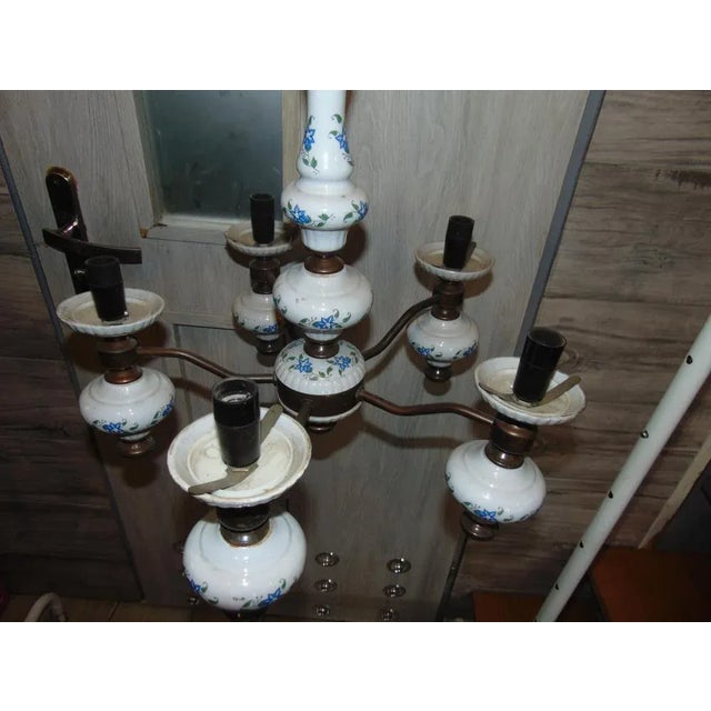 Chandelier from Polam Poznań, 1960s For Sale - Image 3 of 5