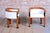 Empire Seating Set in Spruce and Cherry Wood, 1850s, Set of 3 For Sale - Image 4 of 18