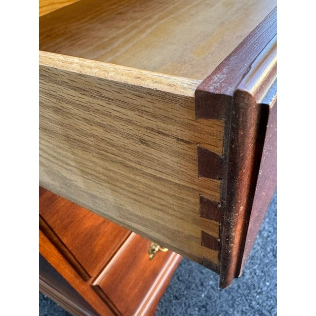 Late 20th Century Henkel Harris Gentlemans Chest or Armoire For Sale - Image 9 of 12
