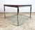1970’s Florence Knoll “T Angle” Chrome & Walnut Laminate Side Tables Matching Pair For Sale In New York - Image 6 of 12